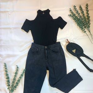 ★ Ribbed Midnight Bodysuit ★